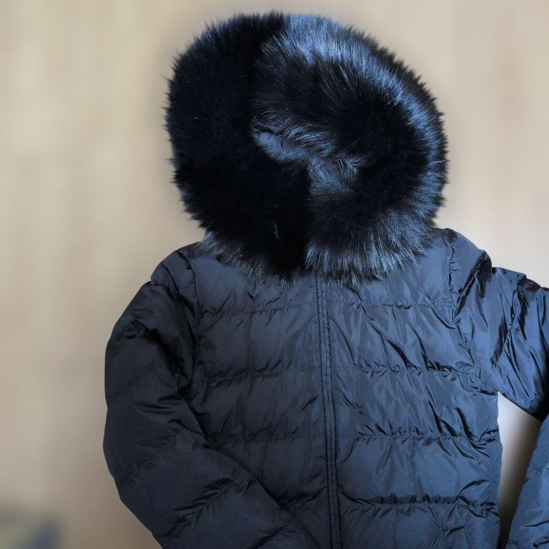 PRADA ブラック ダウンジャケット 美品ファー付き