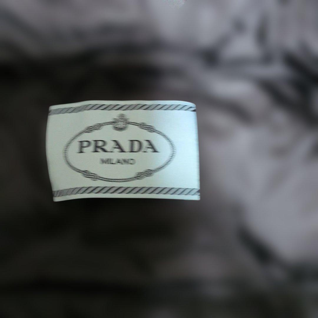 PRADA ブラック ダウンジャケット 美品ファー付き