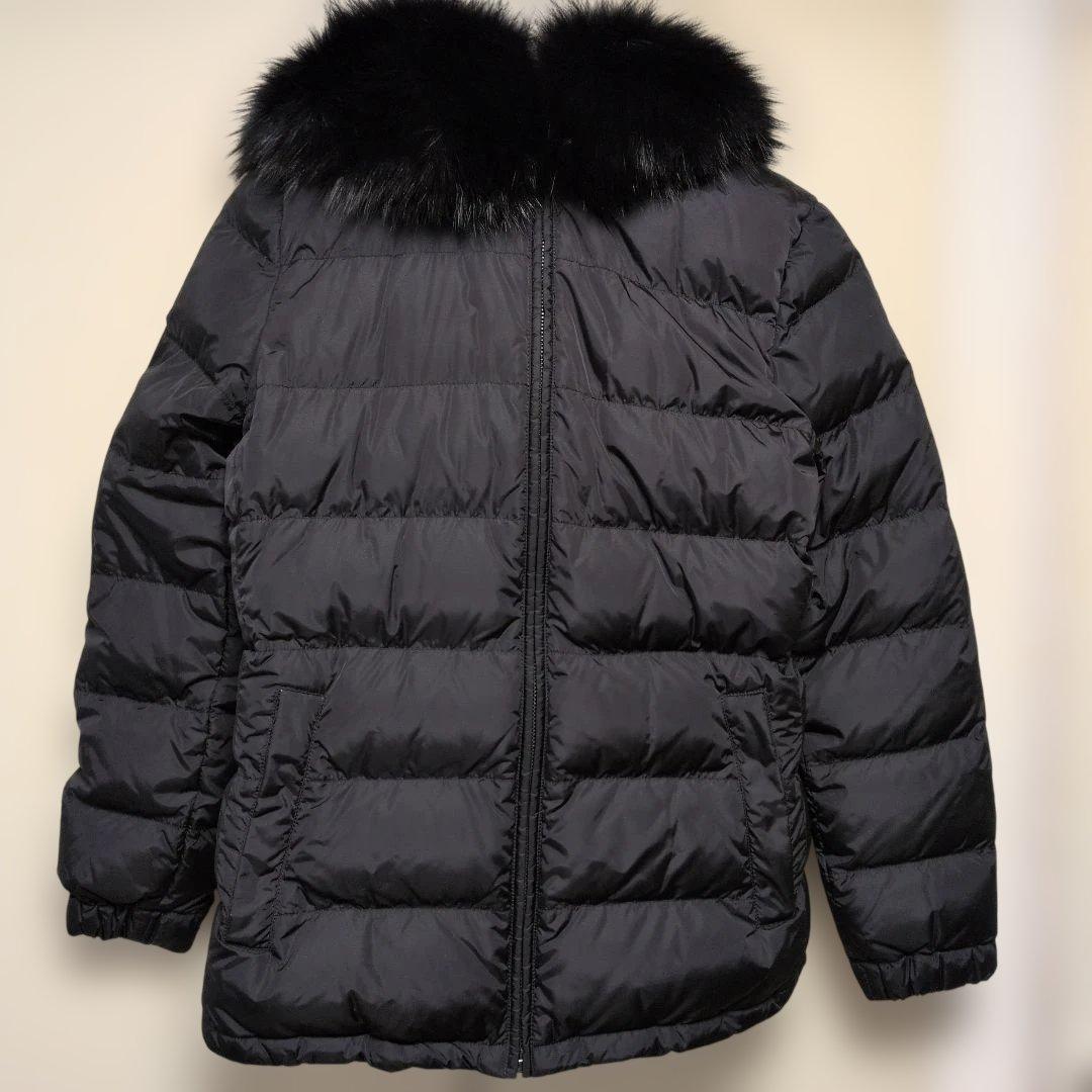 PRADA ブラック ダウンジャケット 美品ファー付き