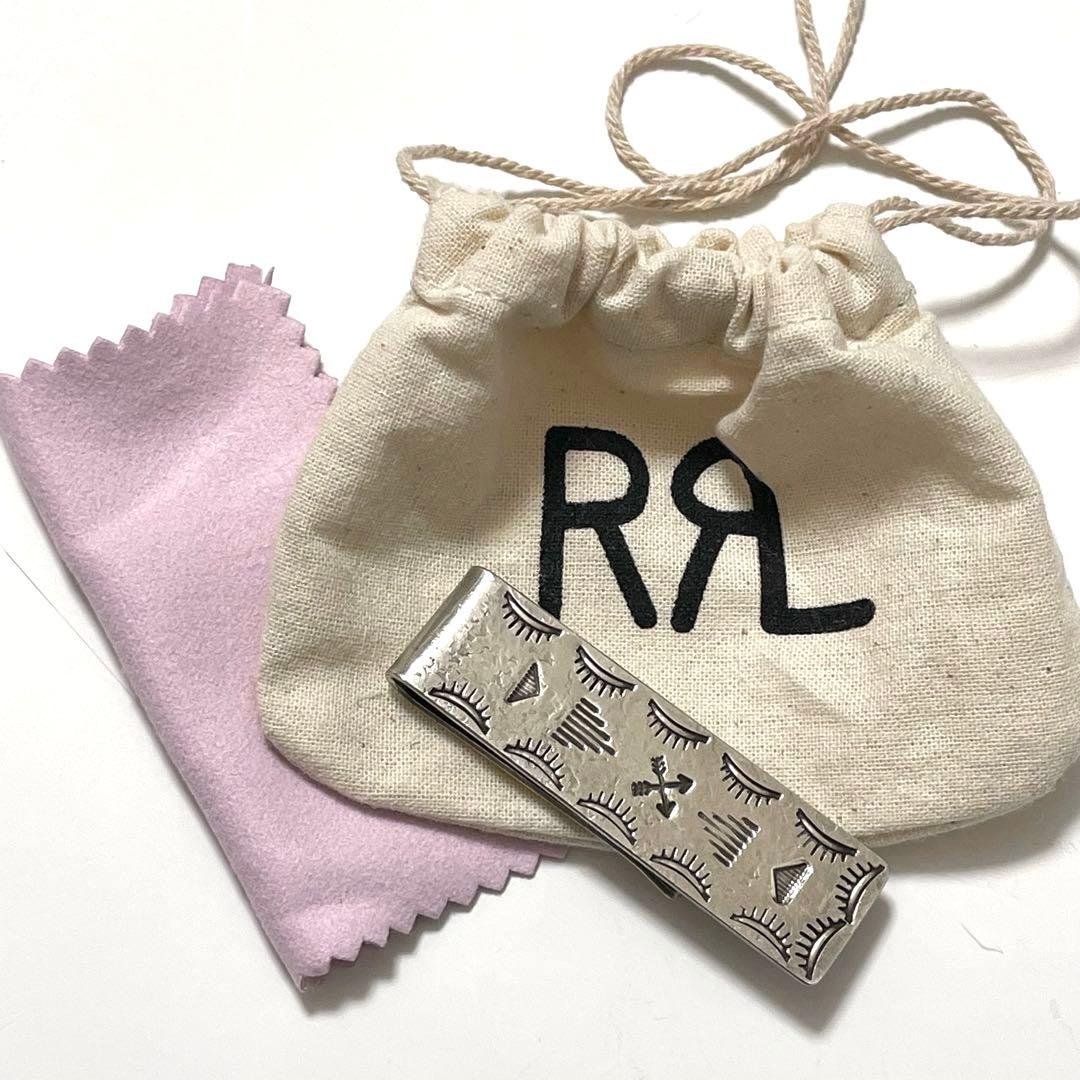 【良品】RRL マネークリップ ナバホ Silver925 ハンドメイド