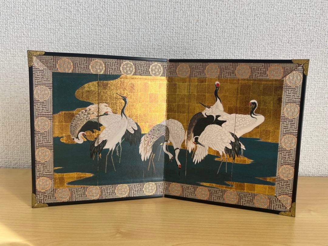 金箔 鶴の置物　【即購入OK】