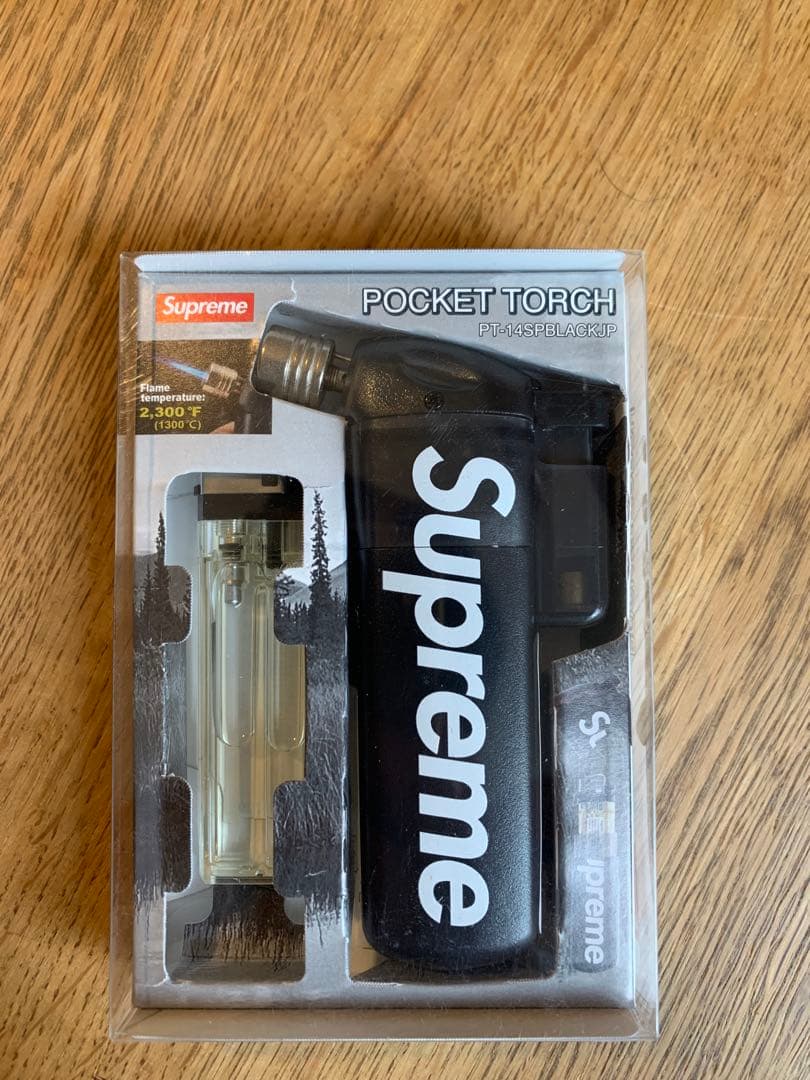 シュプリーム　Supreme Pocket Torch BLACK