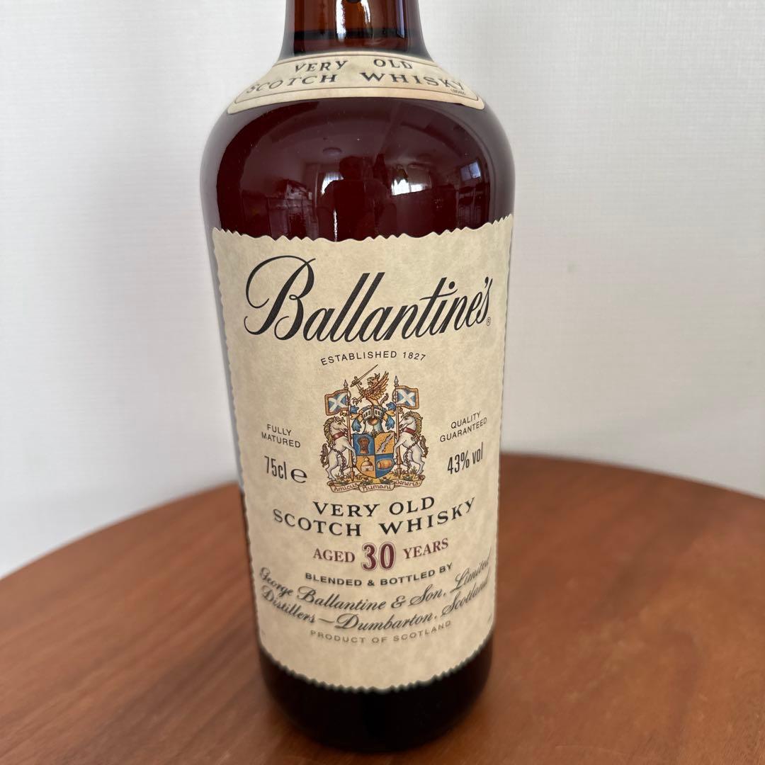 【未開栓】バランタイン 30年 ベリーオールド 750ml 43% 箱付き