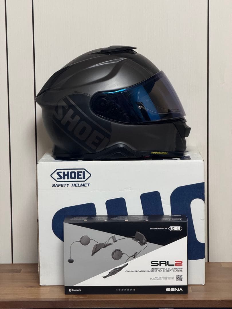 SHOEI GT-Air II EMBLEM SENA SRL2インカム付き