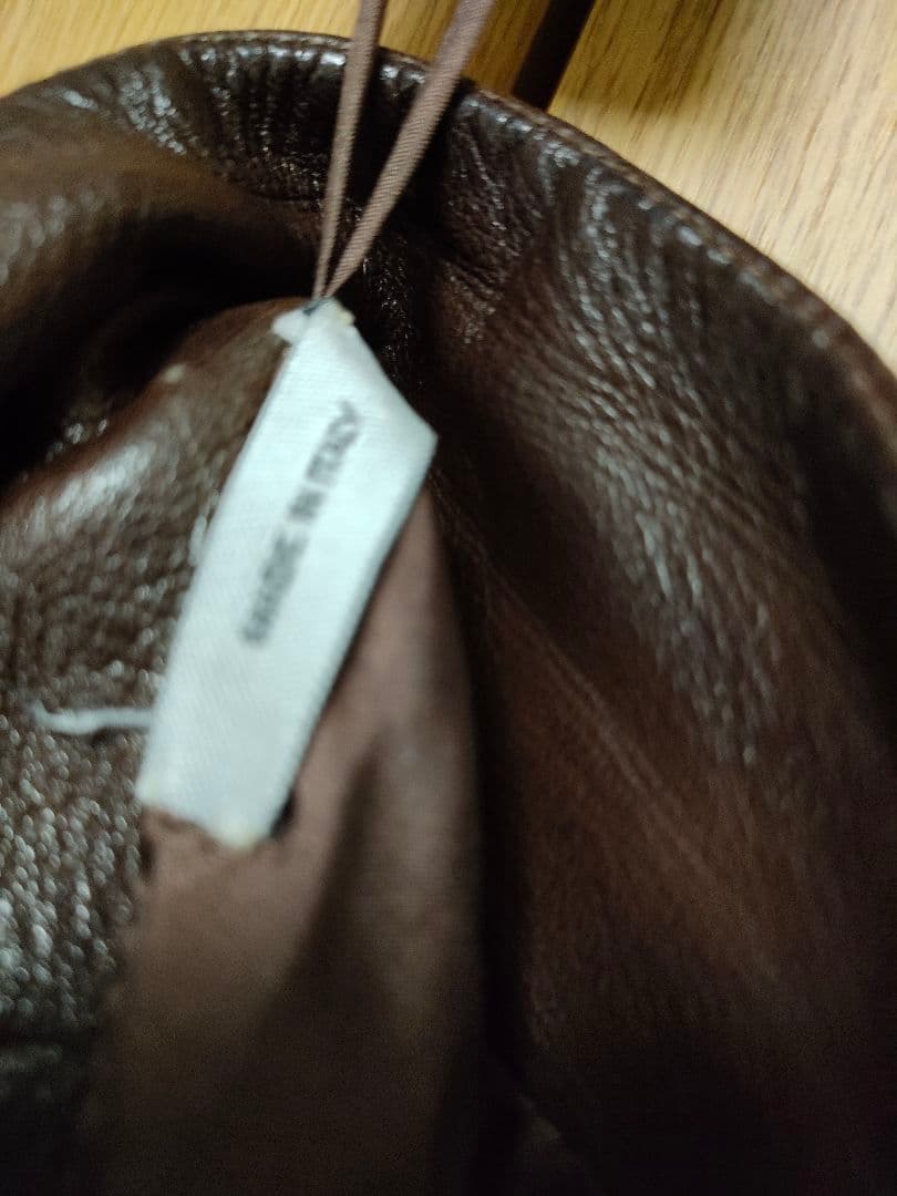 YSLイブサンローランヴィンテージレザースカート