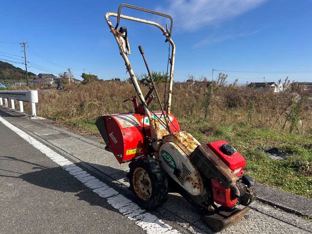 宮崎　オーレック　管理機　耕運機　6馬力 正転逆転 耕うん幅約500m 動画あり