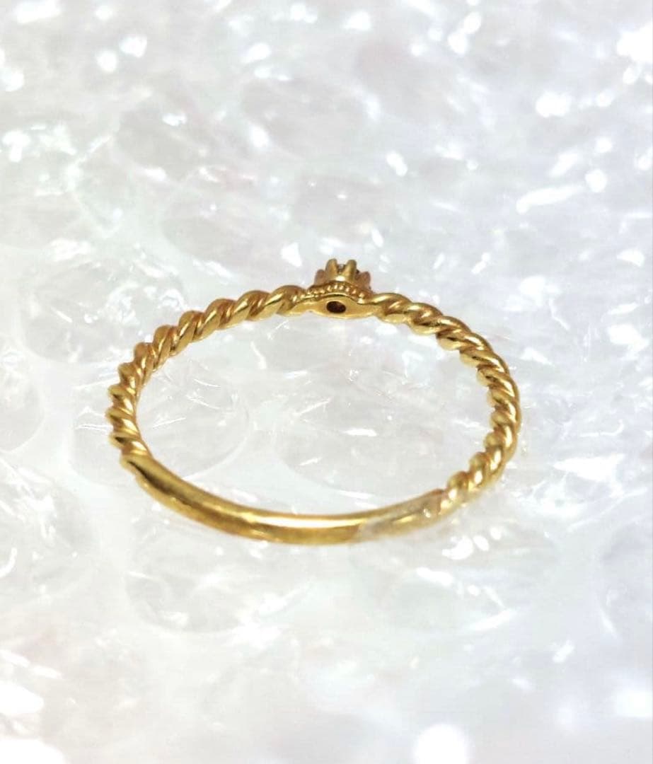 アヴァロンAvaron Almeia Ring K18 ダイヤモンド　15号