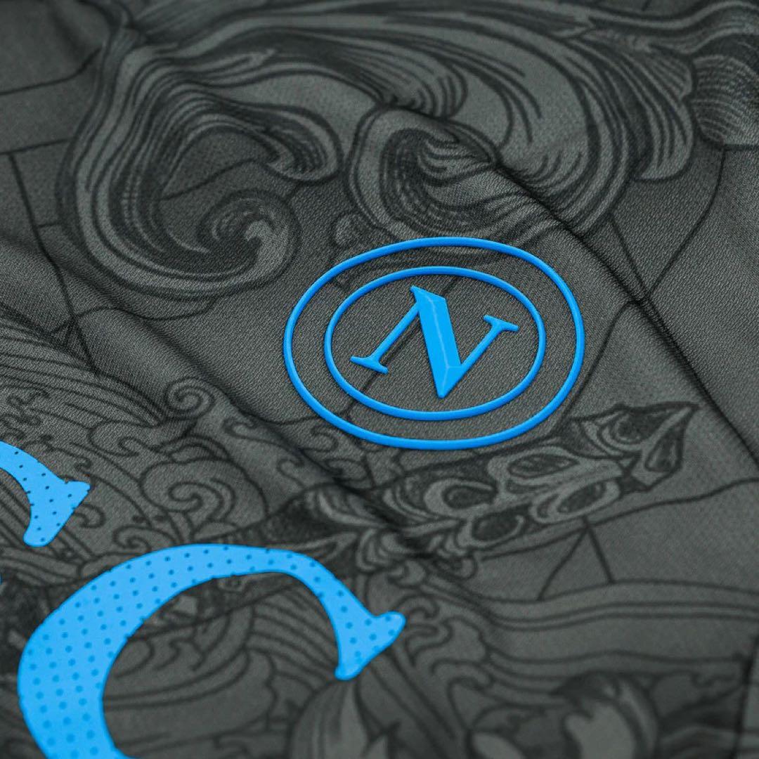 新品タグ付き 正規品 24/25 ナポリ EA7 3rd ユニフォームLサイズ