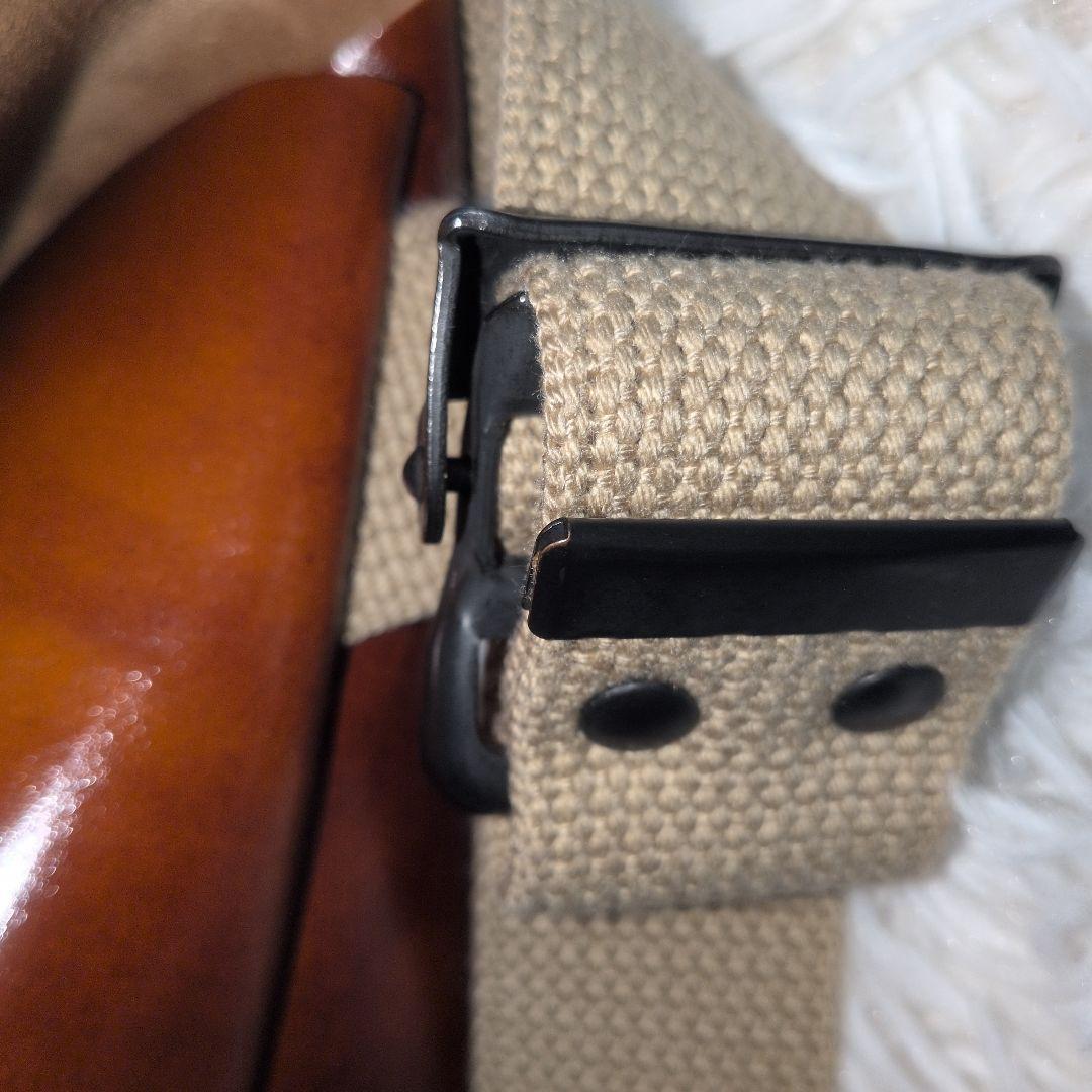 極美品　uni&co ユニアンドコー メッセンジャーバッグ　キャメル　XS