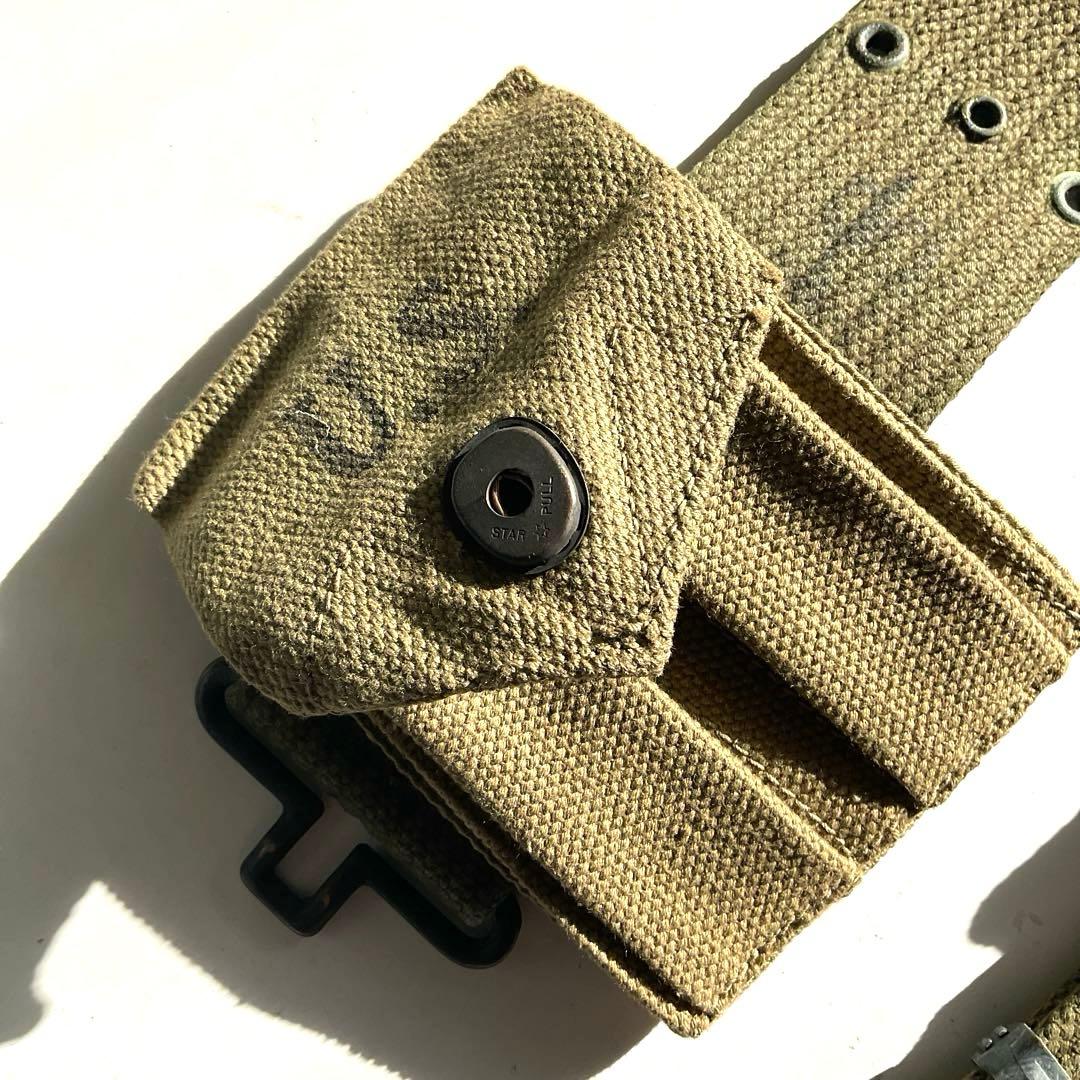 US. M1936 ピストルベルト,マガジンポーチセット