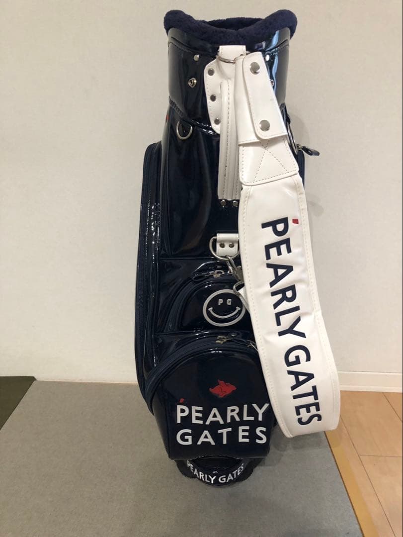 PEARLY GATES キャディバッグ ネイビー