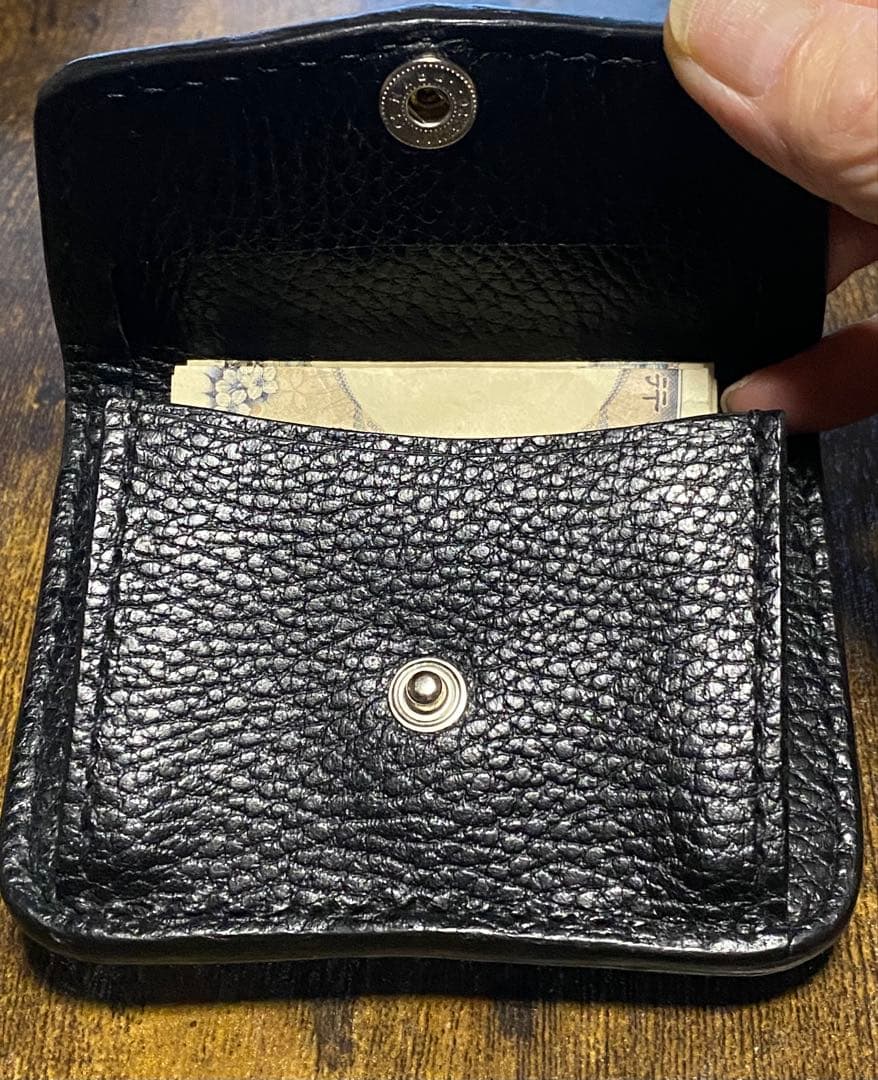 超美品　クロコダイル（テール） ケース　ネイビー