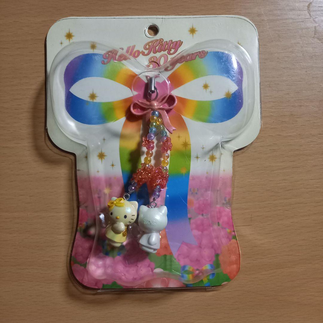 【朱様用】ハローキティ 30周年記念ストラップ　キティ　ミミィ　2点セット