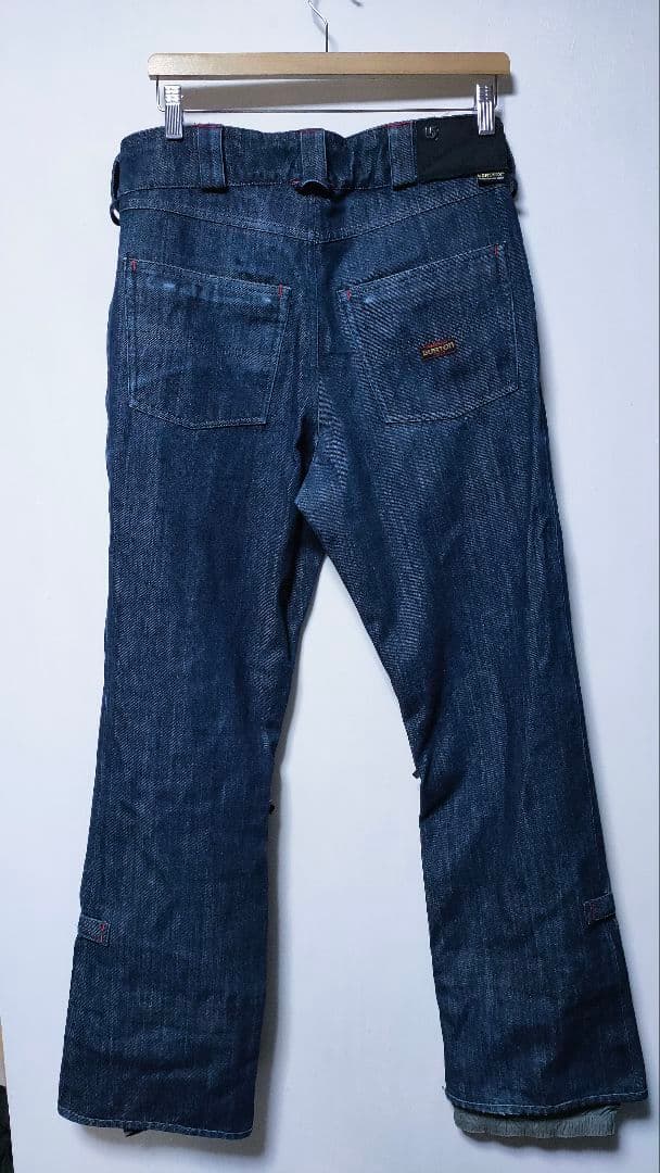 【BURTON バートン】 スノーボードウェアパンツ リアルデニム