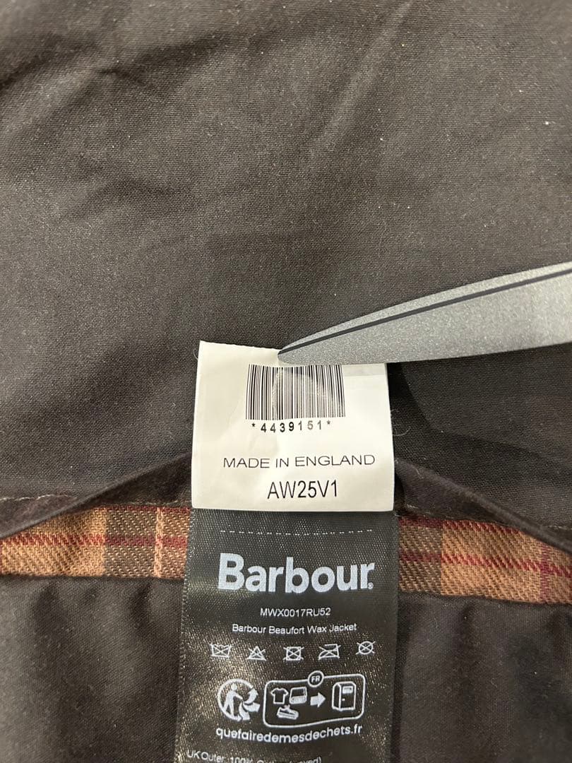 Barbour Beaufort ビューフォート　ラスティック　C40 美品