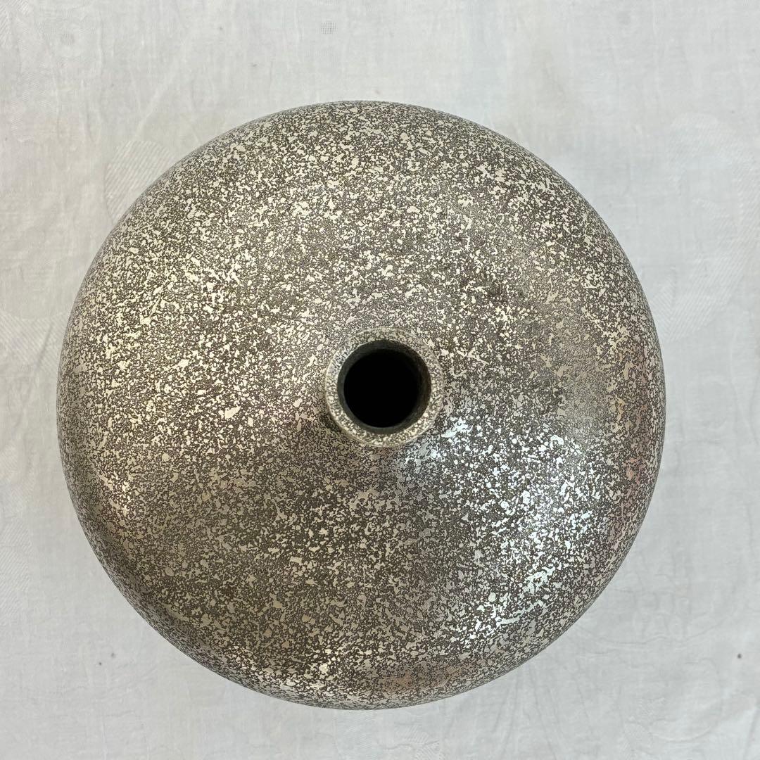 松和堂造 松崎福三郎原型 青銅花瓶 飾り壺 置物 骨董品