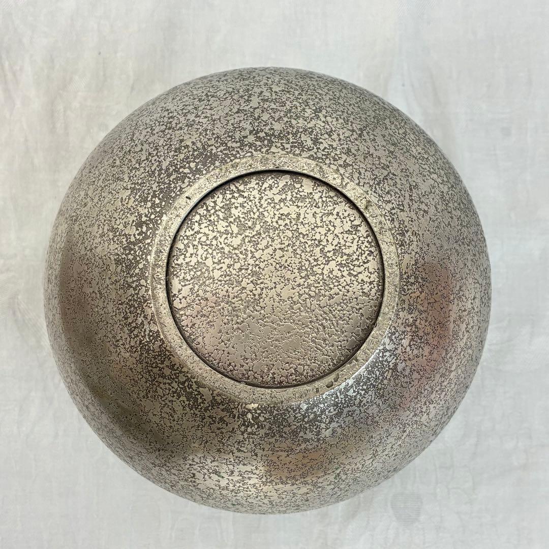 松和堂造 松崎福三郎原型 青銅花瓶 飾り壺 置物 骨董品