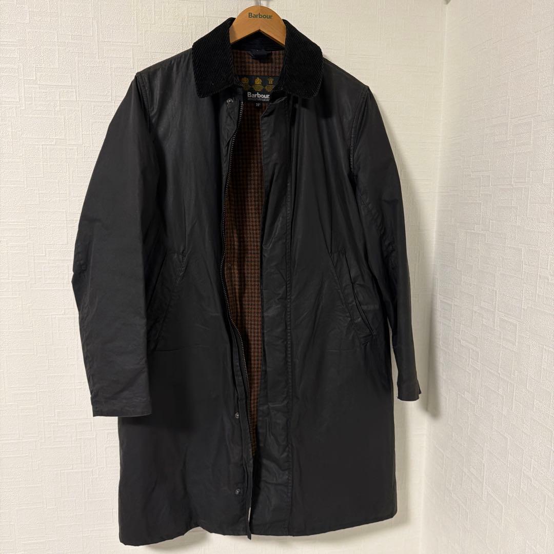 Barbour スタイリスト私物 auralee border 裏バブアー 38
