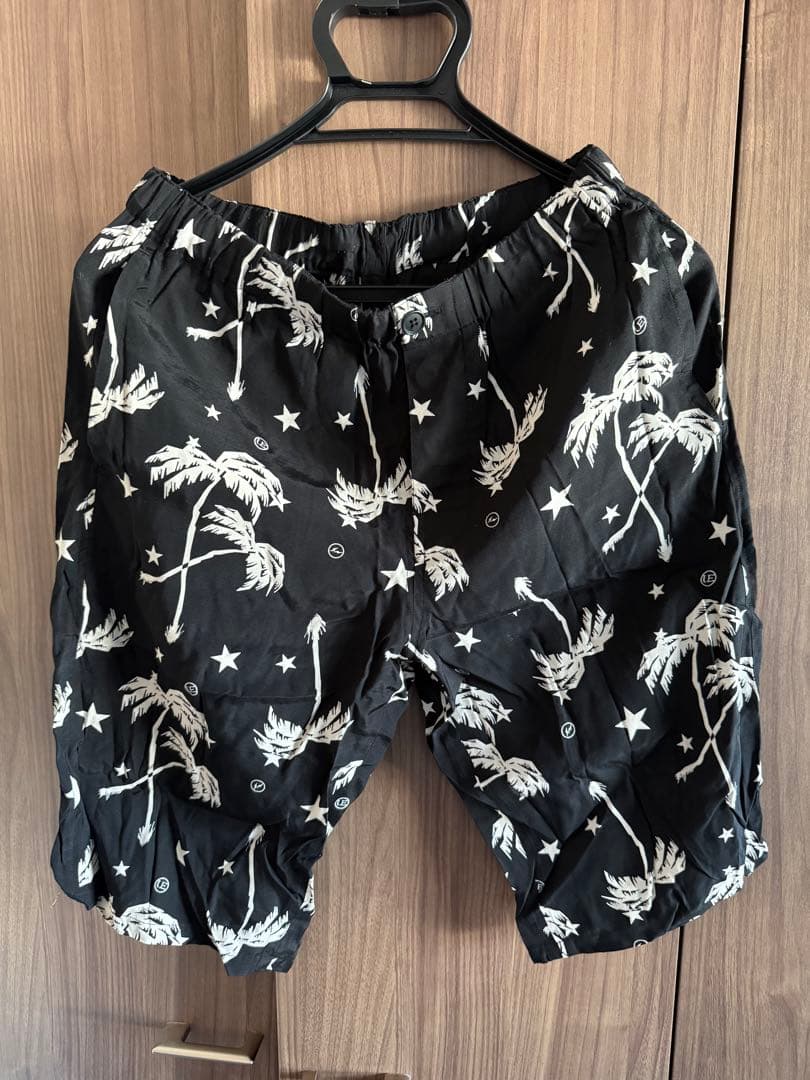 uniform experiment パームツリー柄 シャツとパンツセット