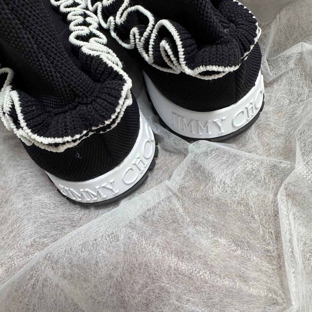 【美品】ジミーチュウ ニット スニーカー. JIMMY CHOO