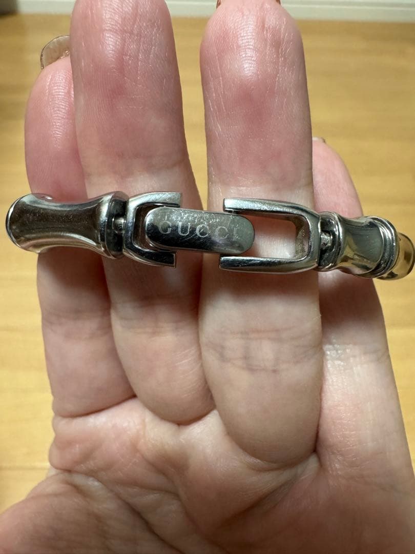 GUCCI バンブーデザイン 腕時計ブレスレット　6800L 箱・パーツあり
