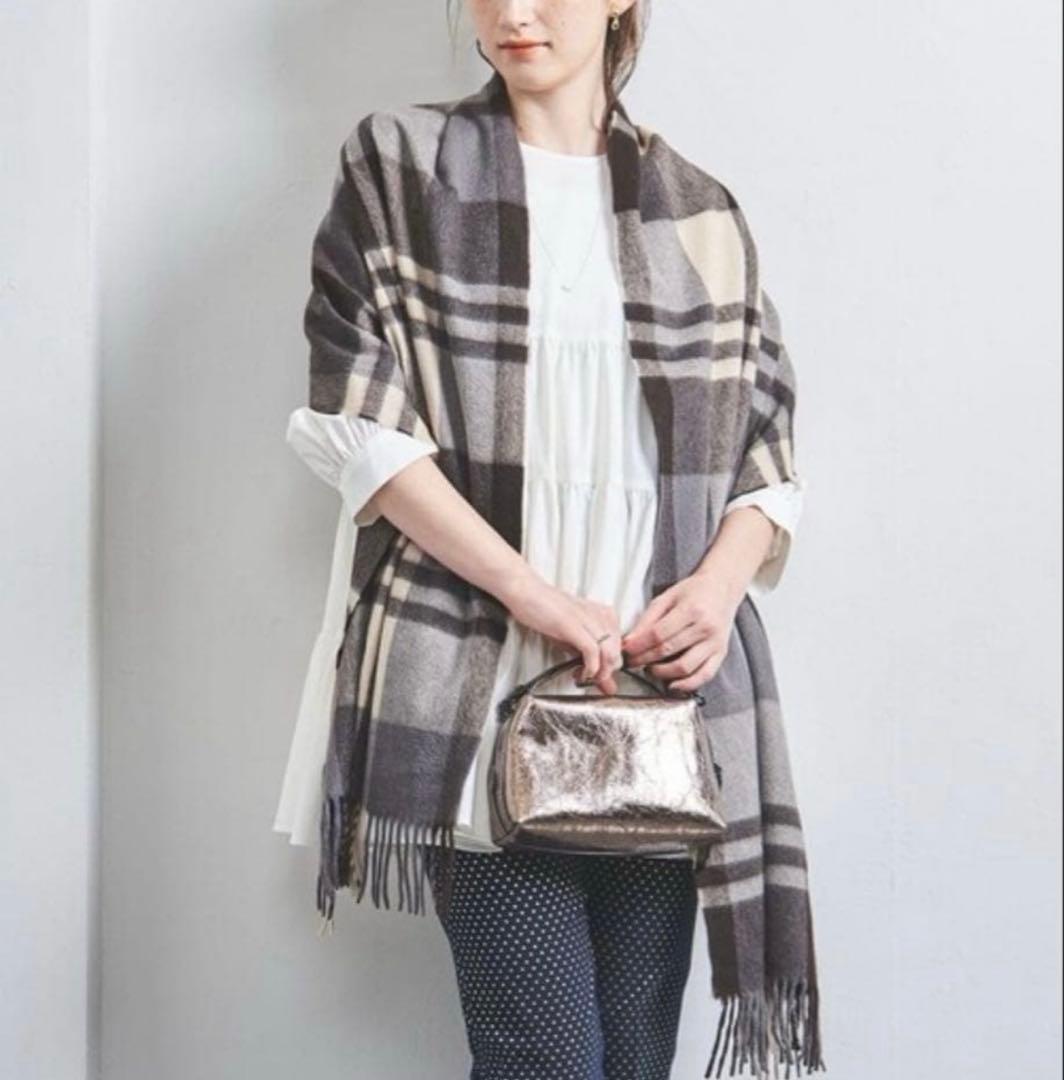 【国内正規品】24AW ジョシュアエリス　カシミア100% 中大判ストール