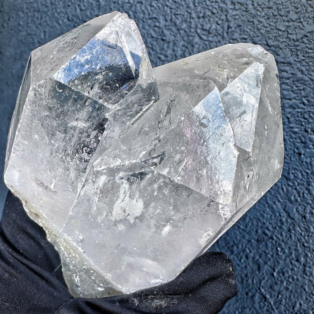 別格高級品 ❗️巨大❗️超強いパワー虹入り☆ヒマラヤ水晶パワーストーン浄化A1257