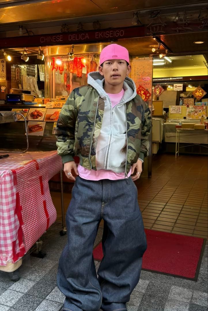 unkowne archive迷彩 MA-1 フライトジャケット　短丈