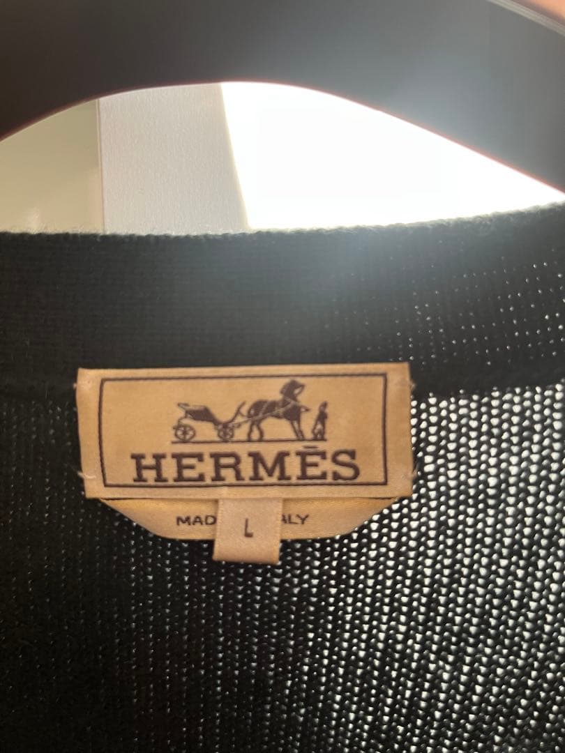 HERMES カーディガン