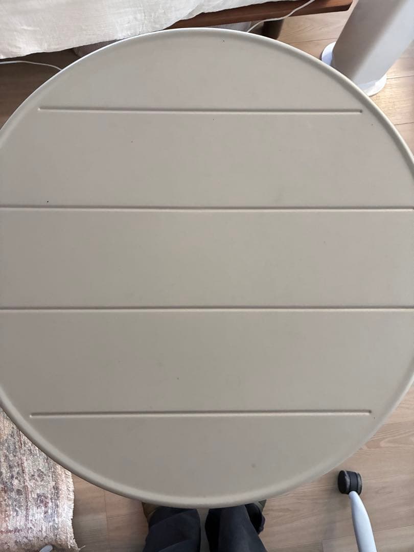 IKEA ガーデンテーブルセット 円形テーブル1台x椅子2脚