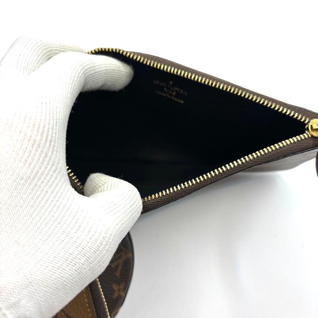 極美品 RFID ルイヴィトン トリオ リバース ポシェット ジャイアント