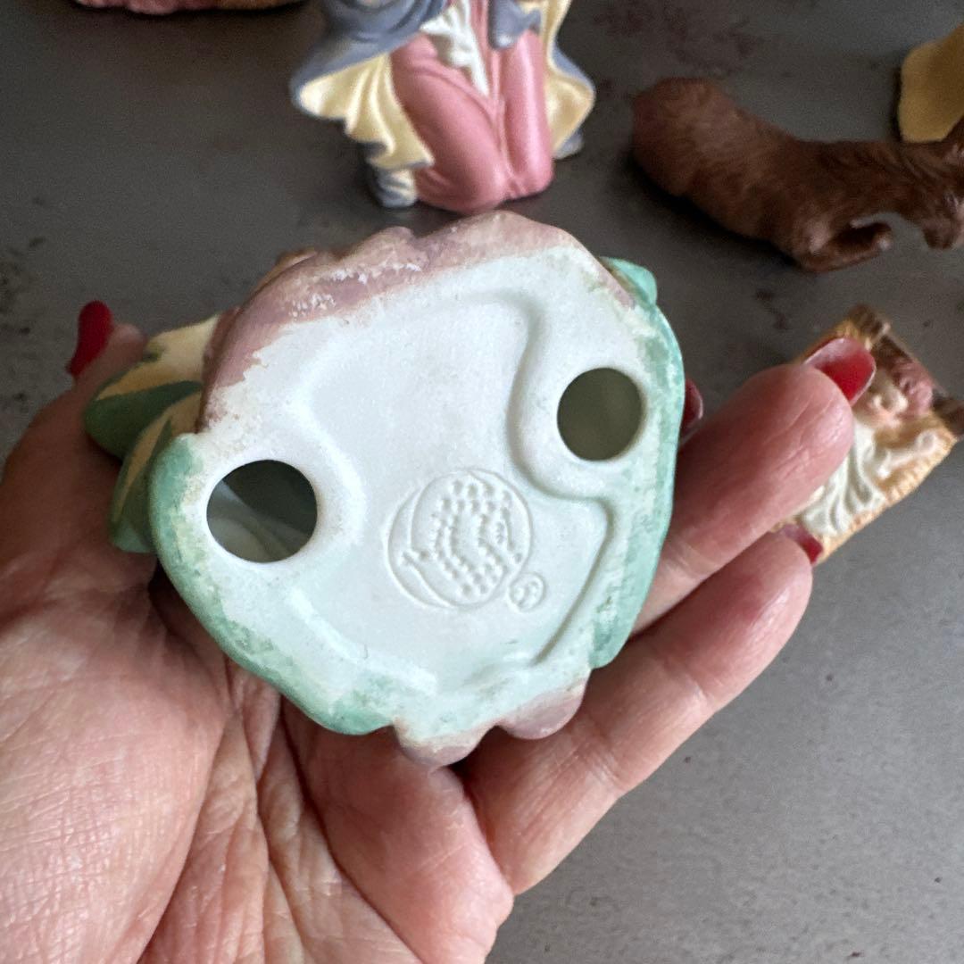 瞬間お値下げ‼️とっても素敵！ クリスマス キリスト降臨　人形セット 陶器製