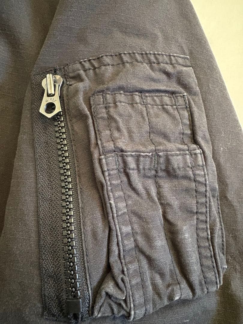 AVIREX アヴィレックス 35周年 MA-1 フライトジャケット Ｍ　黒