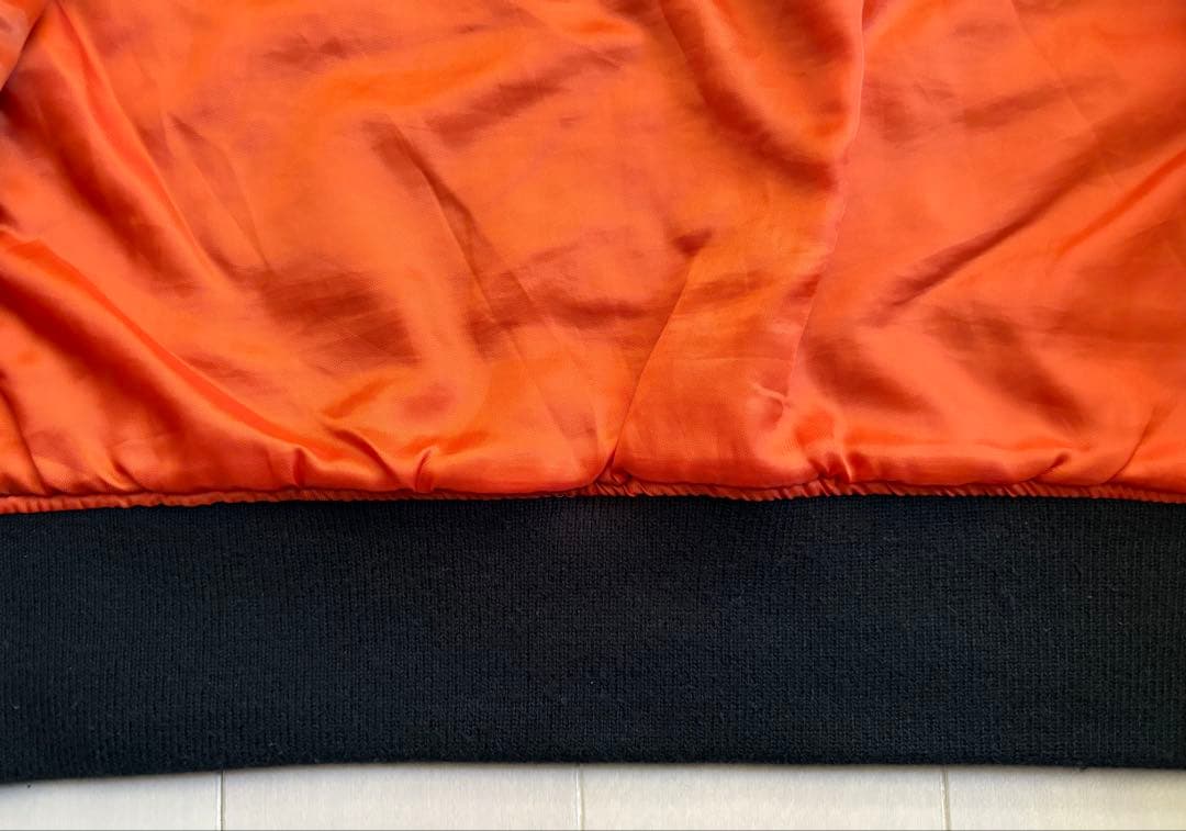 AVIREX アヴィレックス 35周年 MA-1 フライトジャケット Ｍ　黒