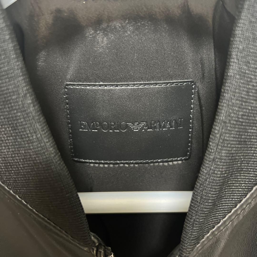 emporio armani archive レザージャケット MA-1 MA1