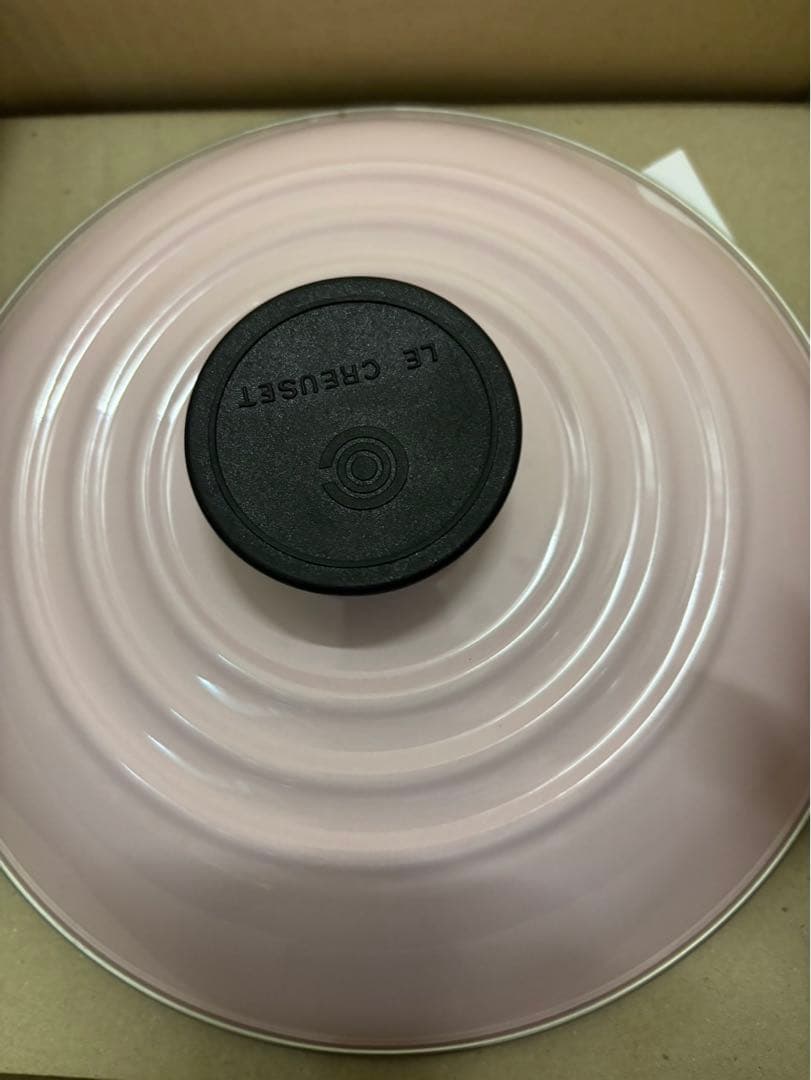 ルクルーゼ　ストックポット　ピンク