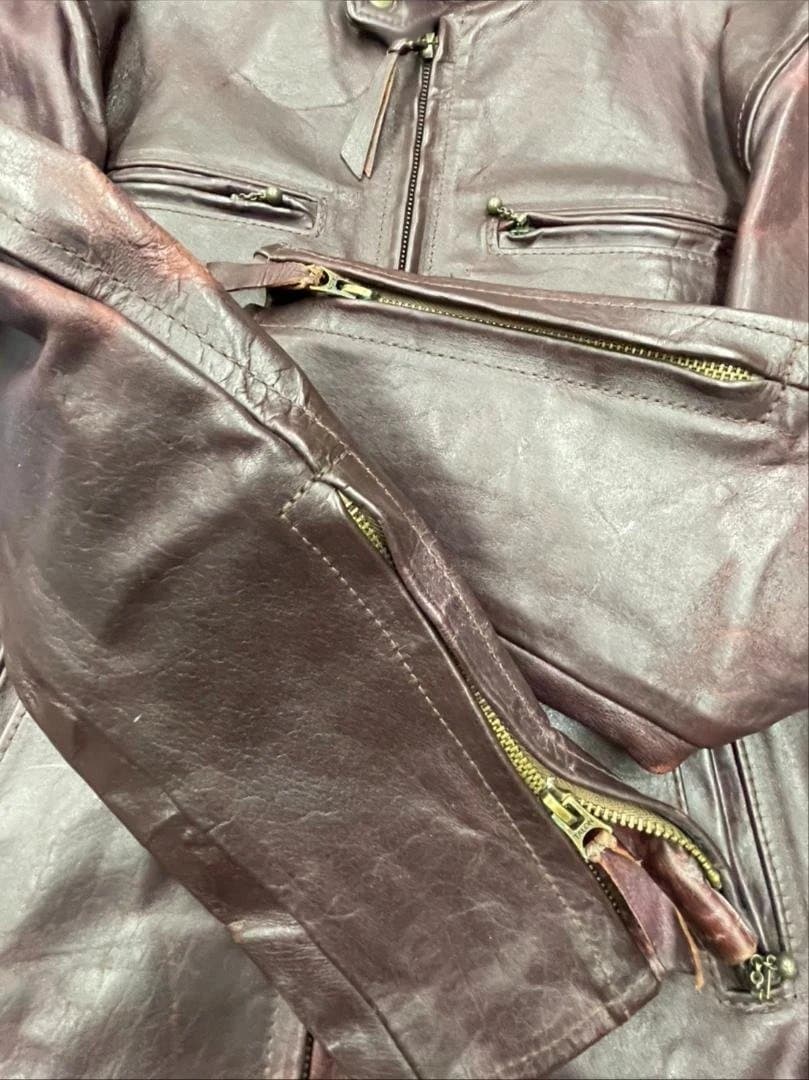SIMMONS BILT HORSEHIDE LEATHER JACKET訳アリ
