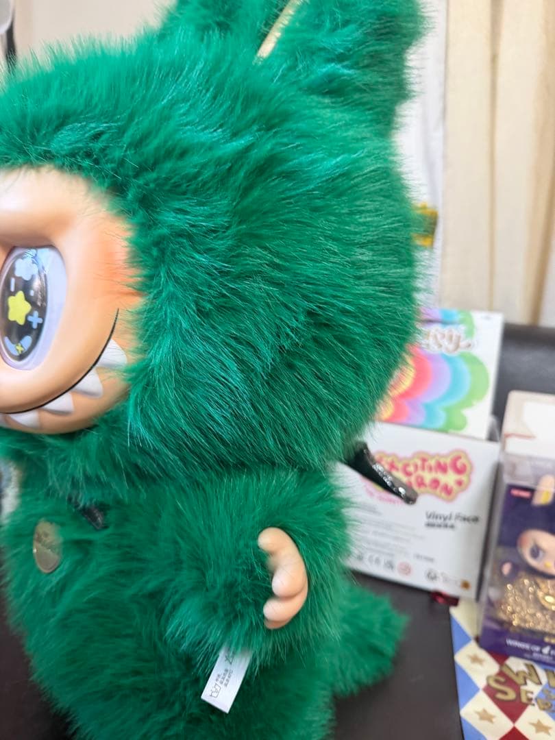 超特大60cmジモモ フォレストエンジェル カラフルテール 特注羽付モデル