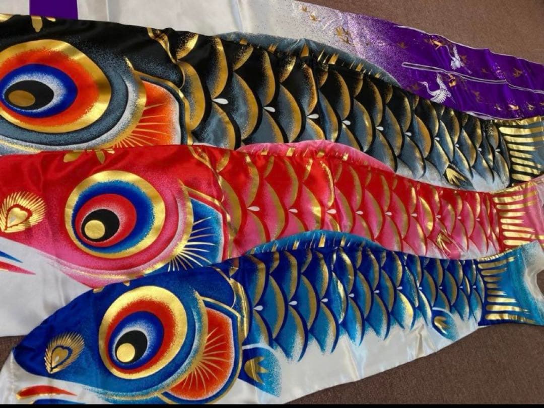 お買い得です❗️新品　鯉のぼり1.5mサイズ 便利なスタンド台付き　フルセット