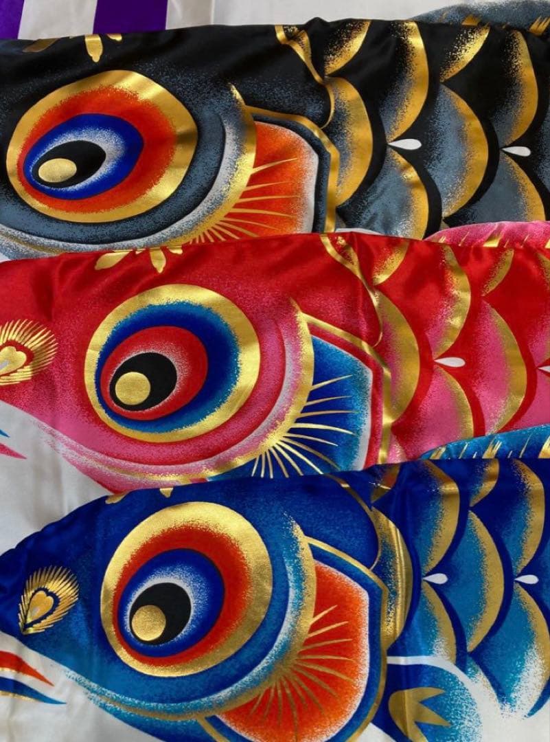 お買い得です❗️新品　鯉のぼり1.5mサイズ 便利なスタンド台付き　フルセット