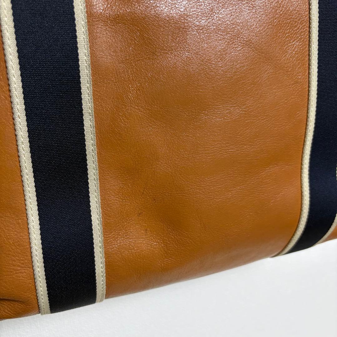 【良品】COACH コーチ ブラウン レザートートバッグ F70558