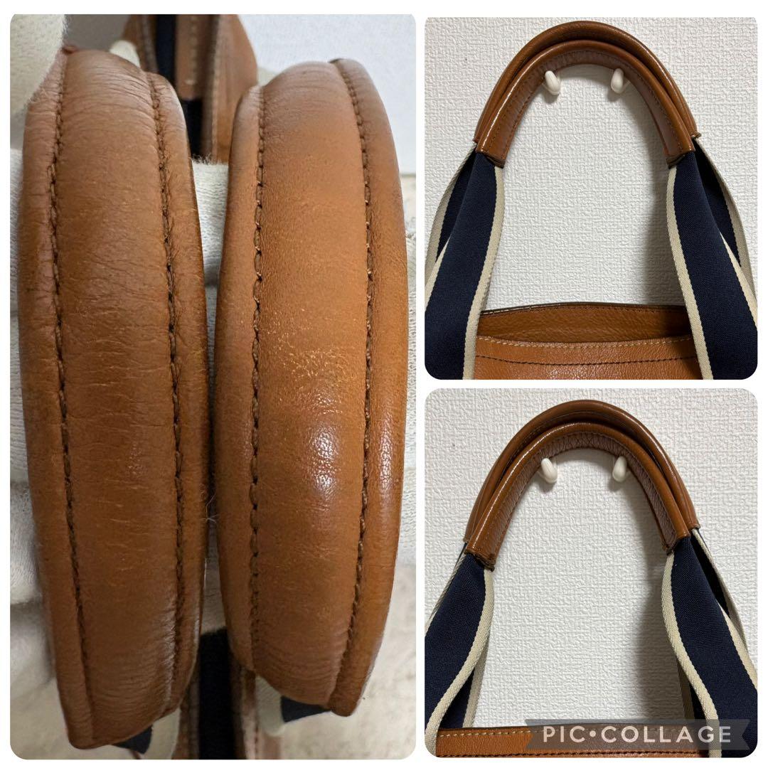 【良品】COACH コーチ ブラウン レザートートバッグ F70558