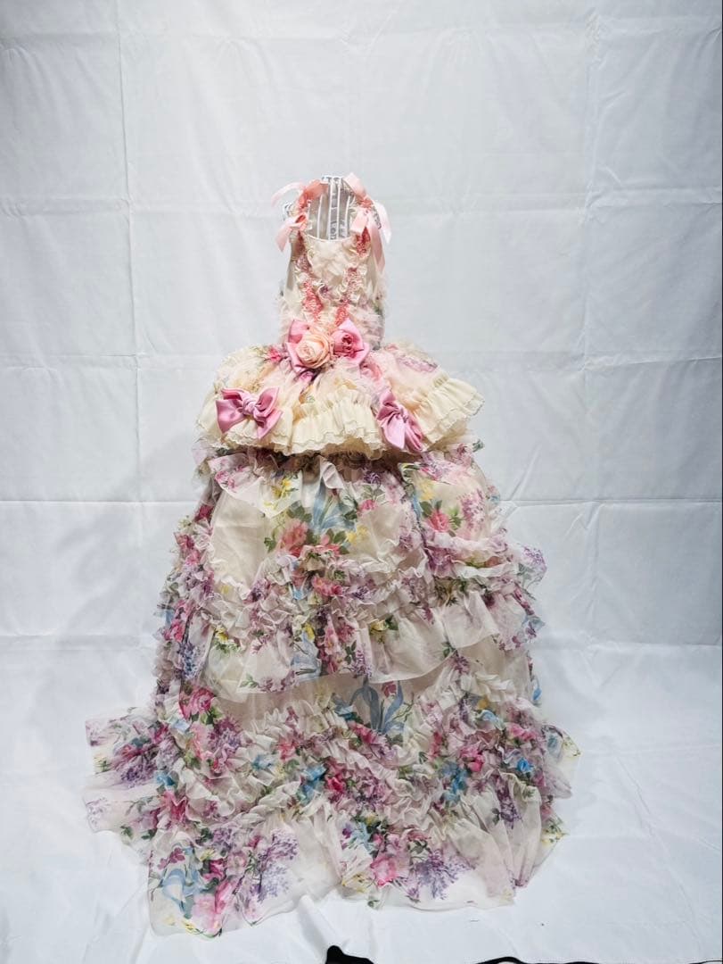 【新品未使用】犬服　２WAY ロングドレス　サイズM