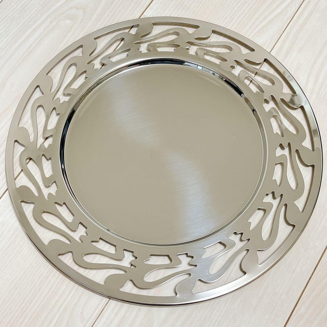 【4枚セット】ALESSI アレッシィ Ethno ラウンドトレイ