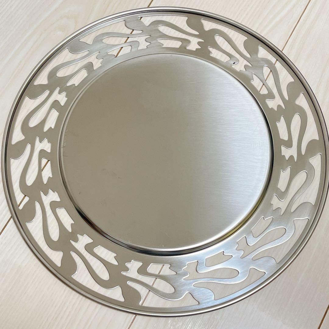 【4枚セット】ALESSI アレッシィ Ethno ラウンドトレイ