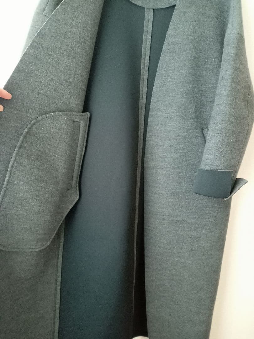 定価6万円美品　ENFOLD ウールボンディングロングコート