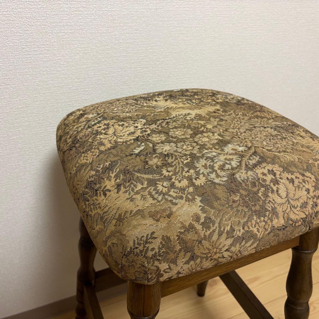 【超希少　美品】　カリモク　スツール　ビンテージ　オールドカリモク　①