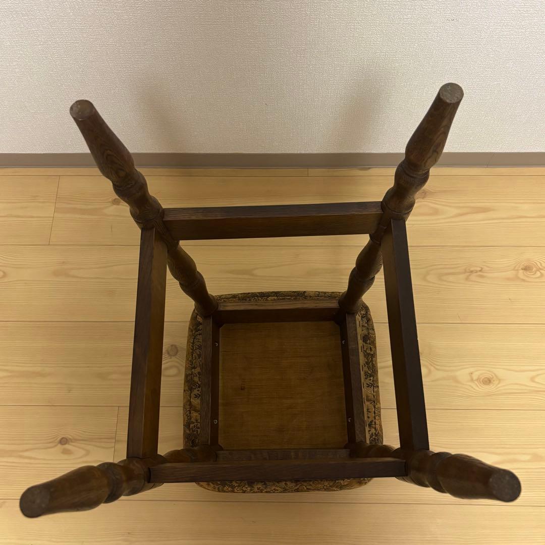 【超希少　美品】　カリモク　スツール　ビンテージ　オールドカリモク　①