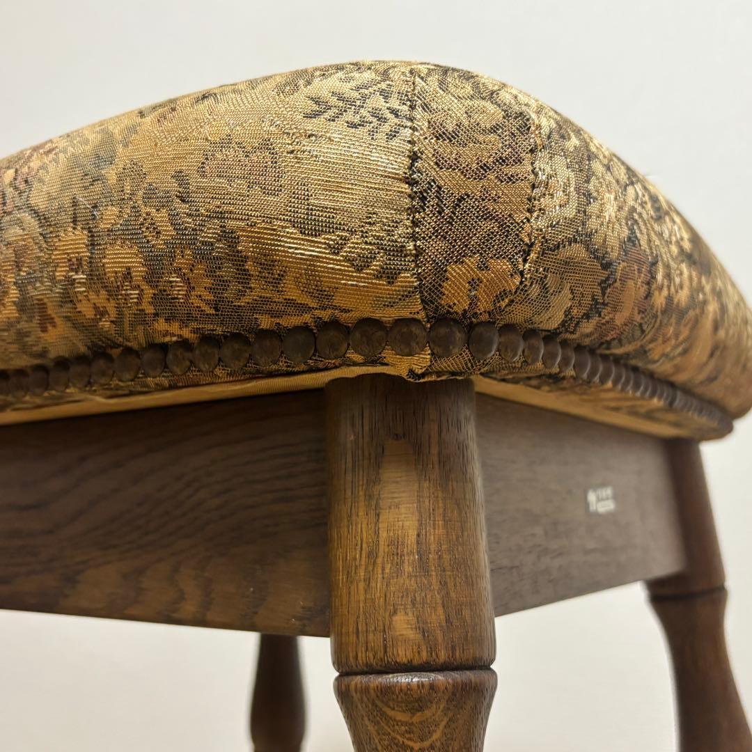 【超希少　美品】　カリモク　スツール　ビンテージ　オールドカリモク　①