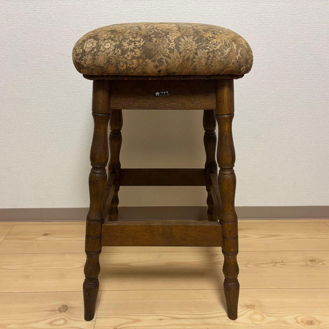 【超希少　美品】　カリモク　スツール　ビンテージ　オールドカリモク　①
